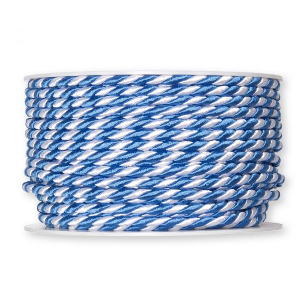 Acetatkordel 8100 blue/white (BL/W) Hauptbild Detail