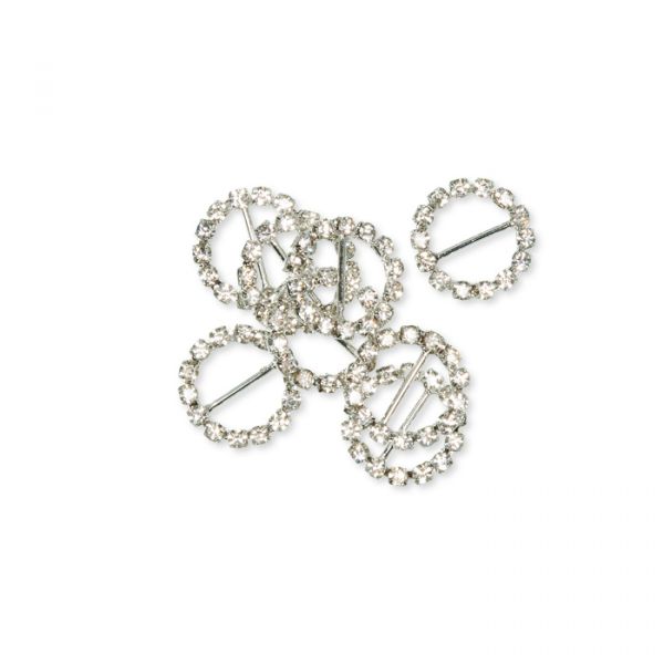 Strass-Schnalle "Ring" - B-Ware 82234 silver Hauptbild Detail