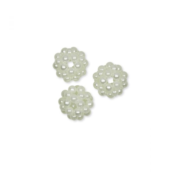 Deko-Kugeln aus Perlen in Perlmuttoptik cream Hauptbild Detail