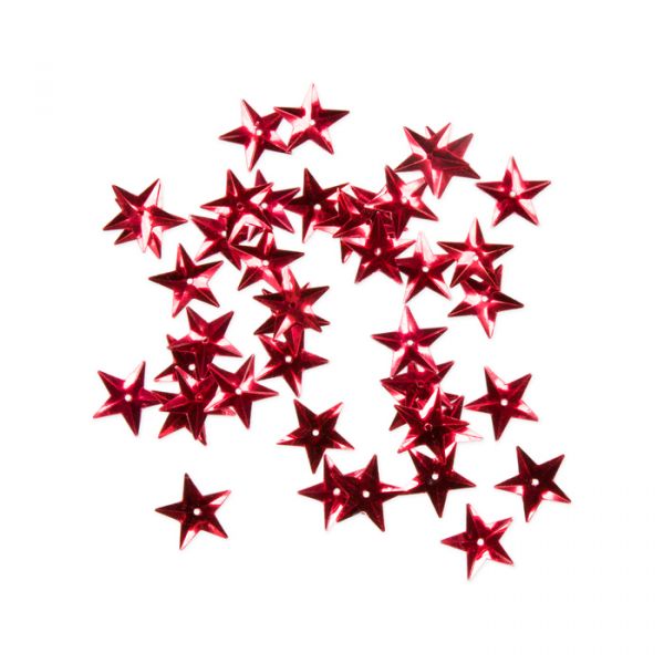 Streu-Sterne ca. 12 g 86101 red Hauptbild Detail