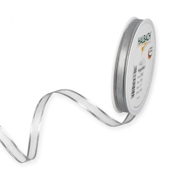 Transparentes Lurexband 8720 silver Hauptbild Listing