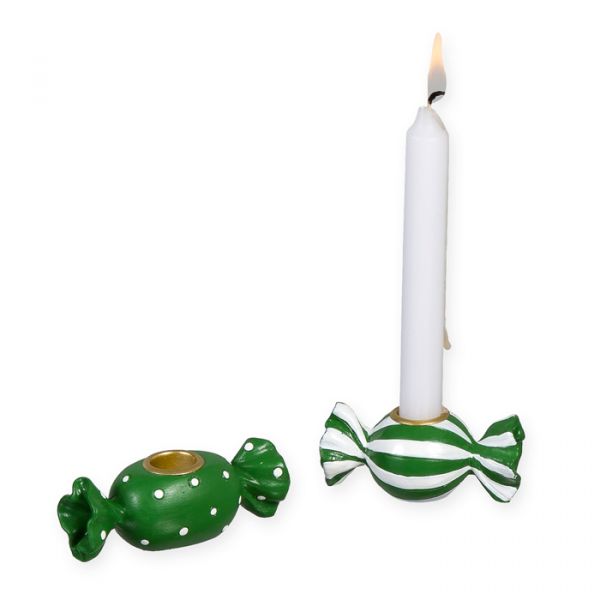 Kerzenhalter "Bonbon" 88117 green Hauptbild Detail