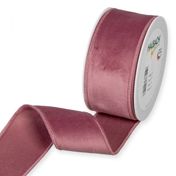 Samtband 9340 dusky pink Hauptbild Listing