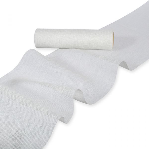 Halbtransp. Dekostoff mit Lurex 9542 white/silver Hauptbild Listing