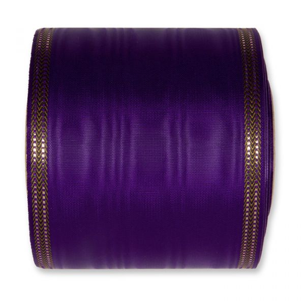 Moiréband - farbig 9682 lilac Hauptbild Detail