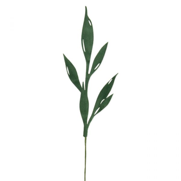 Samt-Stecker "Eucalyptus" green Hauptbild Detail