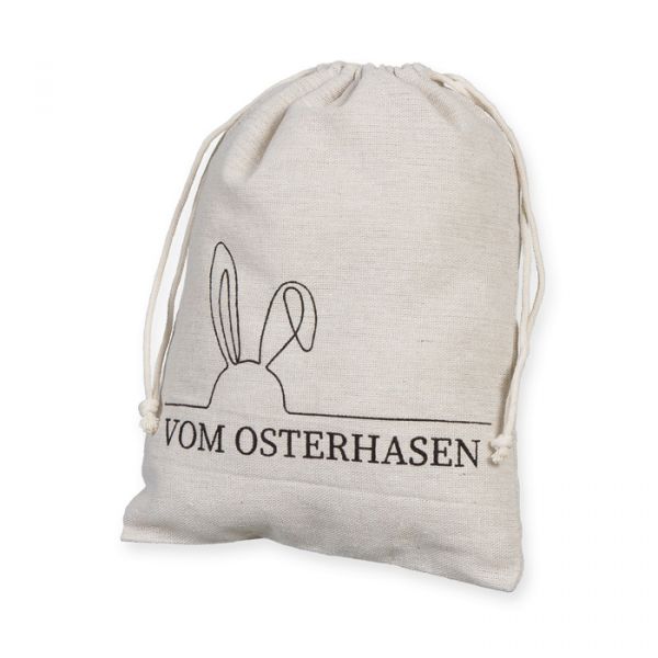 Geschenkbeutel "VOM OSTERHASEN" 98082 natural/black Hauptbild Listing