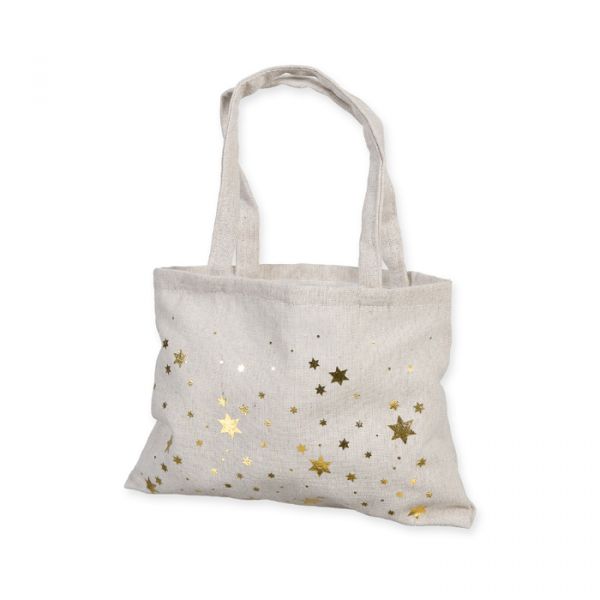 Geschenktasche "Sterne" 98105 natural/gold Hauptbild Listing