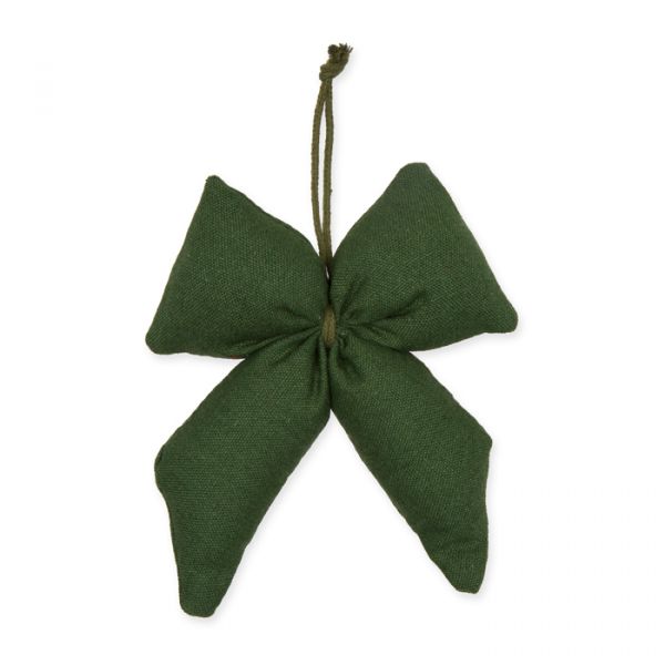 Dekoschleife, Stoffschleife, Weihnachtsdeko Schleife 98175 green Hauptbild Detail