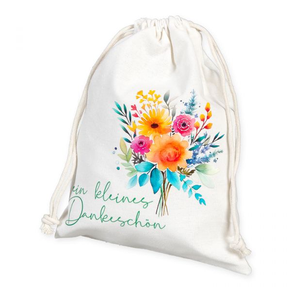 Geschenkbeutel "ein kleines Dankeschön" 98183 natural/multicolor Hauptbild Listing