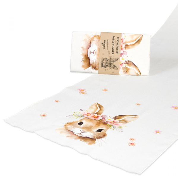 Tischläufer "Hase", Tischdekoration Ostern 98188 natural/multicolor Hauptbild Listing