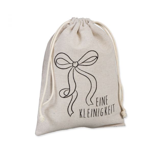Geschenkbeutel "EINE KLEINIGKEIT" 98211 natural/black Hauptbild Listing