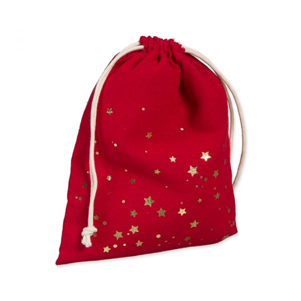 Geschenkbeutel "Sternchen" 98212 red/gold Hauptbild Listing