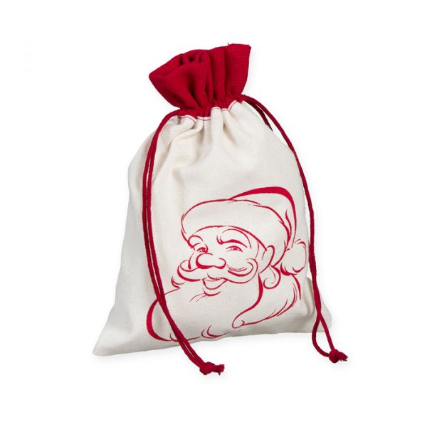 Geschenkbeutel "Nikolaus" 98222 red/natural Hauptbild Listing
