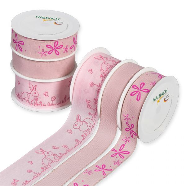 Geschenkband-Set "Ostern" GBSET1 pale rose/pink Hauptbild Listing