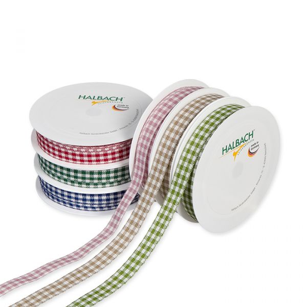 Geschenkband-Set Vichy-Karo GBSET14 mixed colours Hauptbild Listing