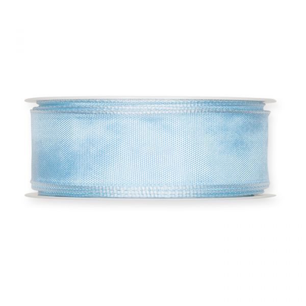 Taftband, mit Drahtkanten SAID9240 light blue Hauptbild Detail