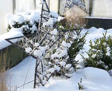 Weihnachtsdeko Außen Halbach Seidenbänder